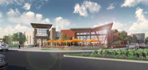 An artist’s rendering shows plans for a Stations Casino that would be built across from the Reno-Sparks Convention Center on South Virginia Street.