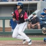 John Byrne/TribuneThe Aces finished last week with a 4-2 record and are now just six games behind Fresno for first place in the PCL Pacific Northern division.
